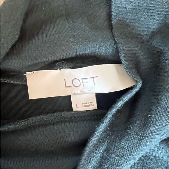 Loft mock neck long sleeve top. - Picture 3 of 3